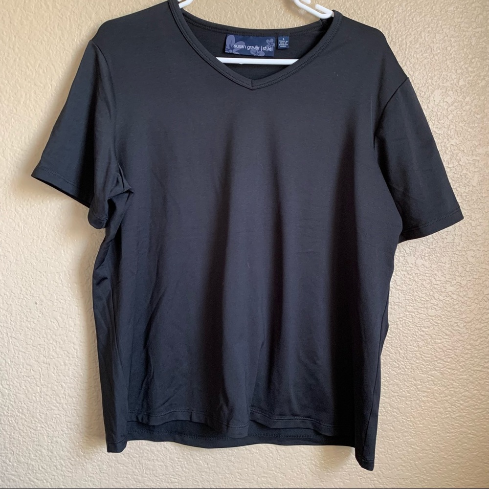 Butterknit V-neck Short Sleeve